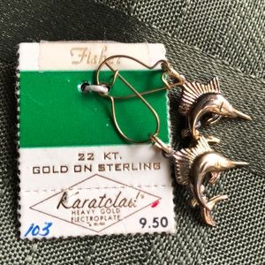 Vintage Marlin Earrings